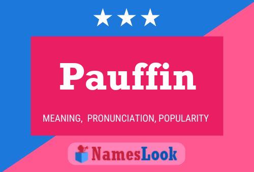 Pauffin Name Poster