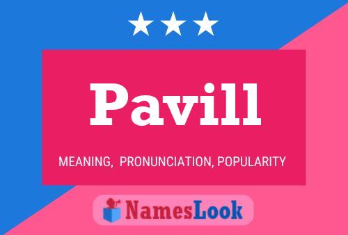 Pavill Name Poster