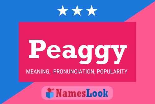 Peaggy Name Poster