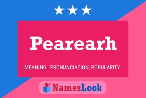 Pearearh Name Poster