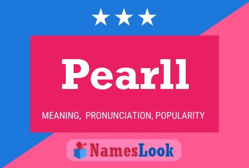 Pearll Name Poster