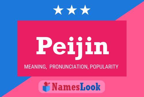 Peijin Name Poster