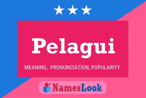 Pelagui Name Poster