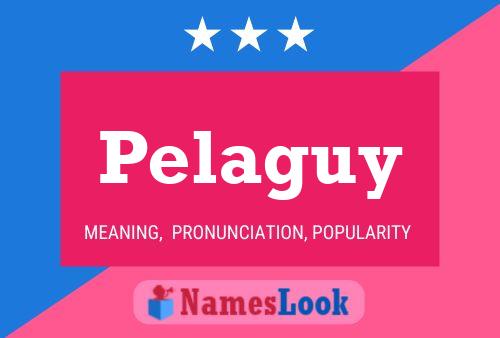 Pelaguy Name Poster