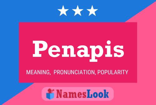 Penapis Name Poster