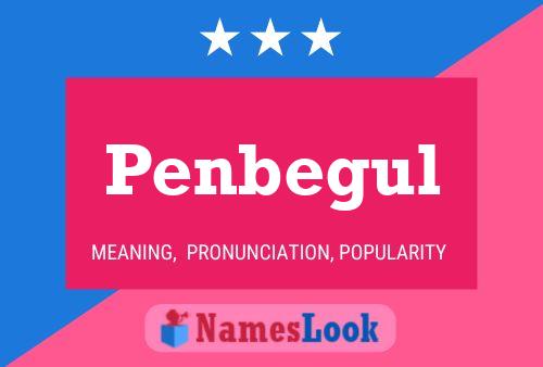 Penbegul Name Poster