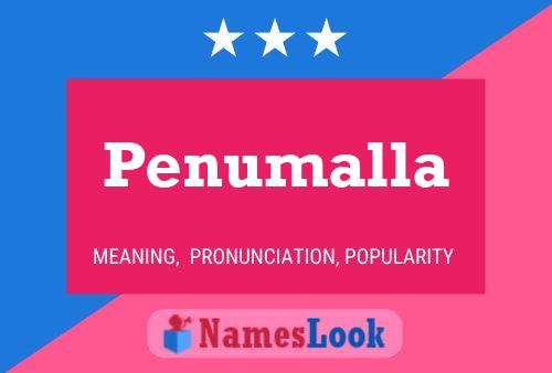 Penumalla Name Poster