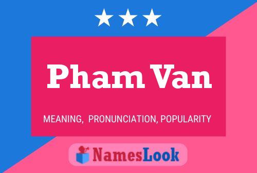 Pham Van Name Poster