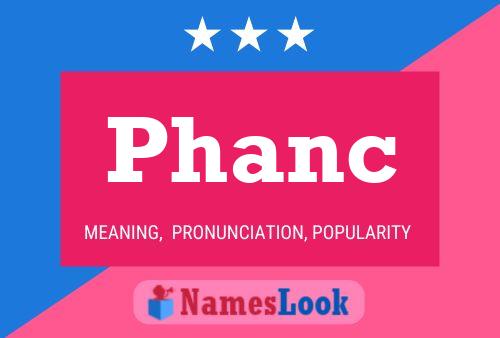 Phanc Name Poster