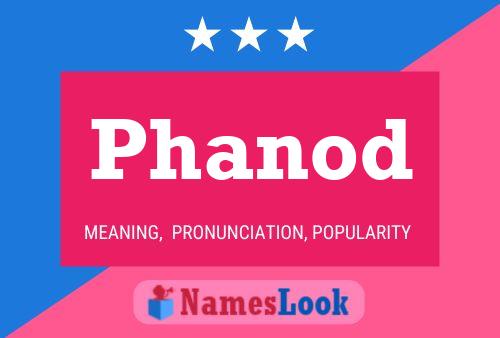 Phanod Name Poster