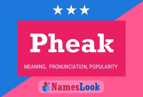 Pheak Name Poster