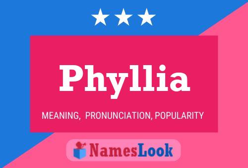 Phyllia Name Poster