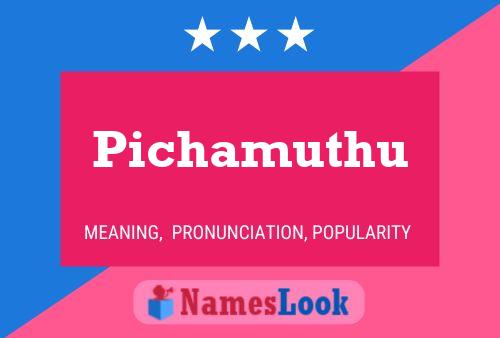 Pichamuthu Name Poster