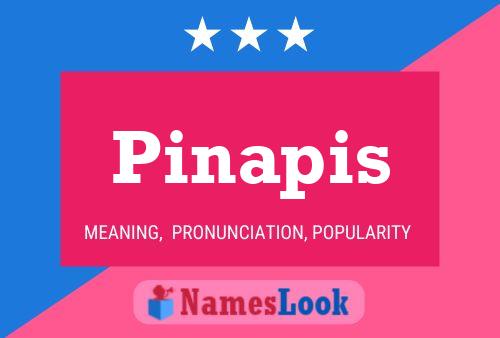 Pinapis Name Poster