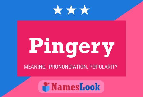 Pingery Name Poster