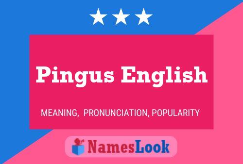 Pingus English Name Poster