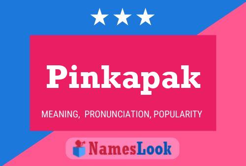 Pinkapak Name Poster