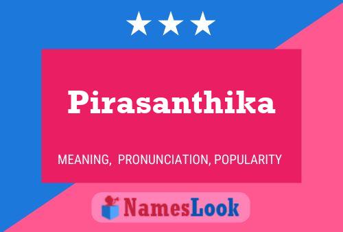 Pirasanthika Name Poster