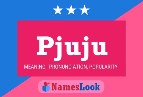 Pjuju Name Poster