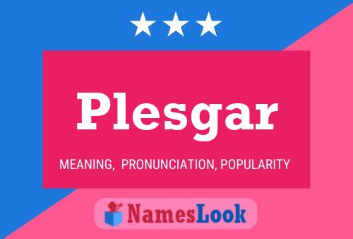 Plesgar Name Poster