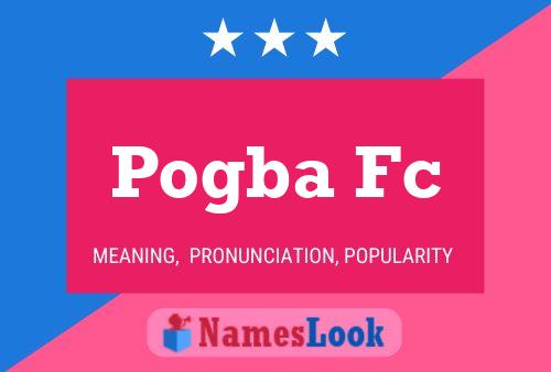 Pogba Fc Name Poster