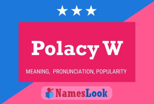 Polacy W Name Poster