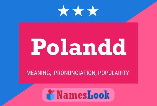 Polandd Name Poster