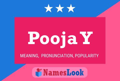 Pooja Y Name Poster