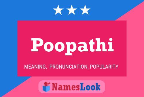 Poopathi Name Poster