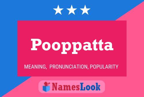 Pooppatta Name Poster