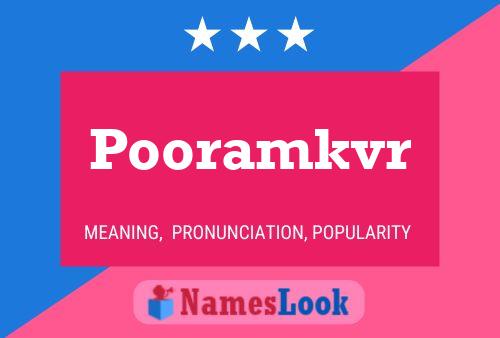 Pooramkvr Name Poster