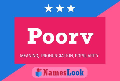 Poorv Name Poster