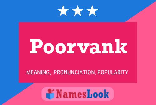 Poorvank Name Poster