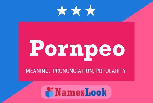 Pornpeo Name Poster