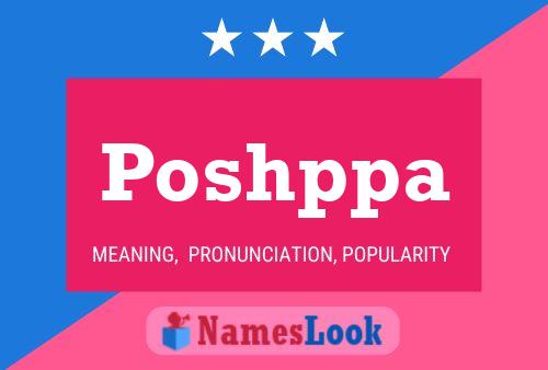 Poshppa Name Poster