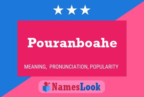 Pouranboahe Name Poster