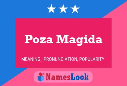 Poza Magida Name Poster