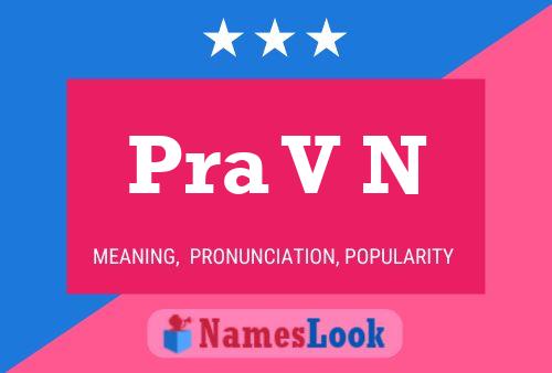 Pra V N Name Poster