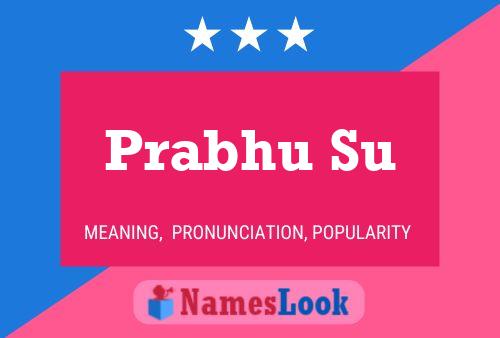 Prabhu Su Name Poster