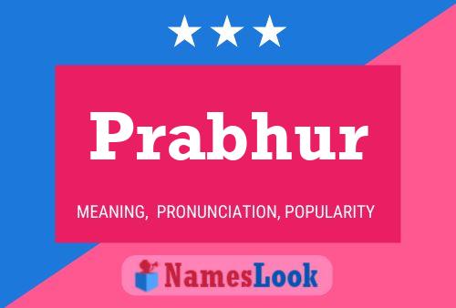 Prabhur Name Poster