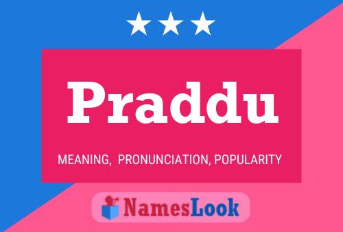 Praddu Name Poster