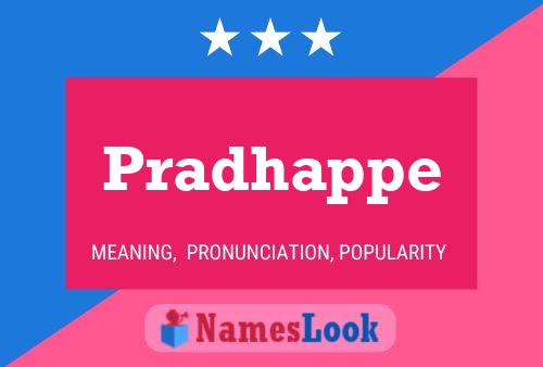 Pradhappe Name Poster