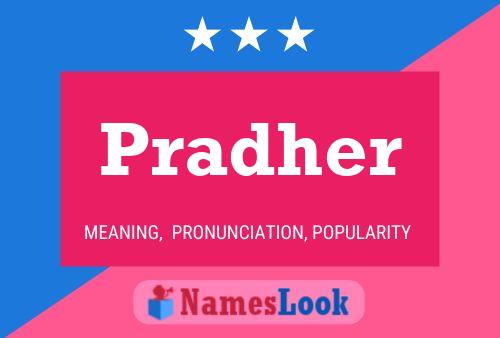 Pradher Name Poster