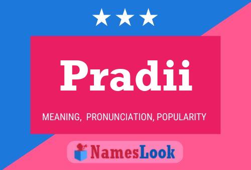 Pradii Name Poster