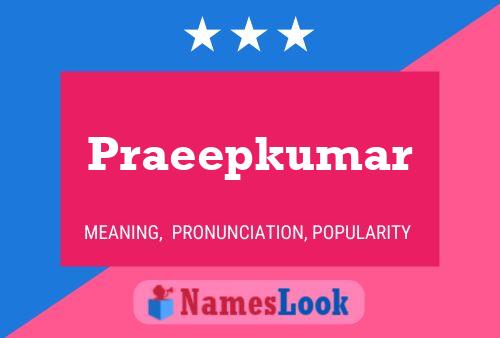 Praeepkumar Name Poster