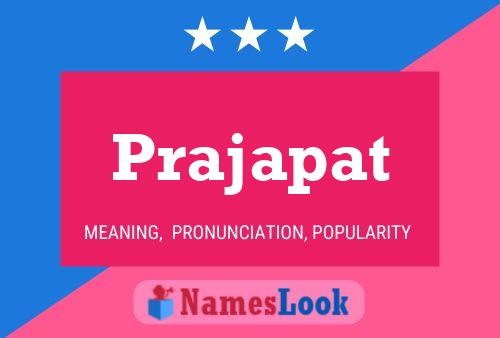 Prajapat Name Poster