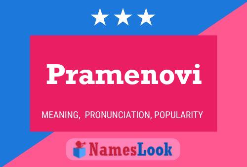 Pramenovi Name Poster