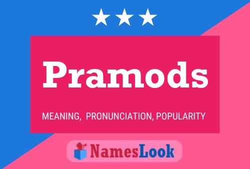 Pramods Name Poster