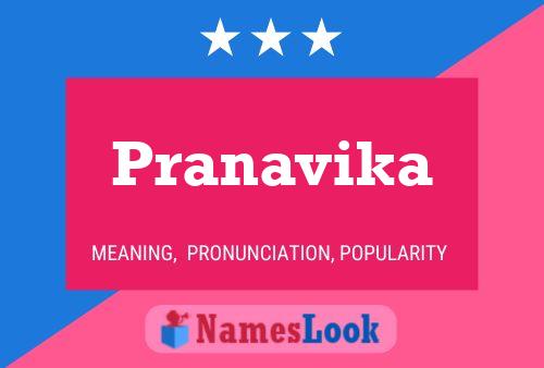 Pranavika Name Poster