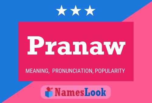 Pranaw Name Poster